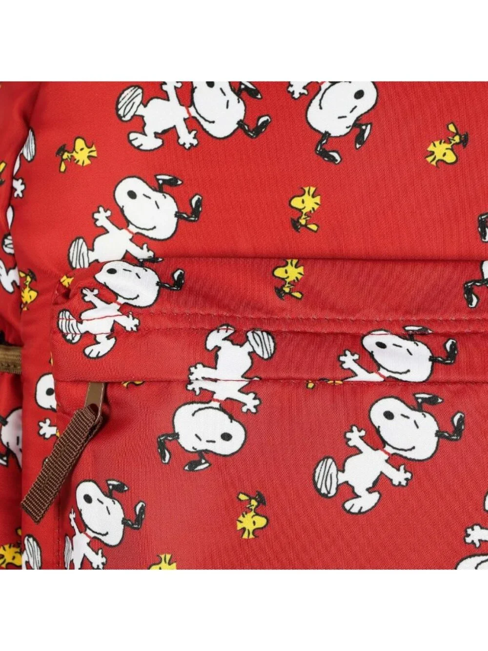 Snoopy & Woodstock Backpack - Fun All-Over Design, 16